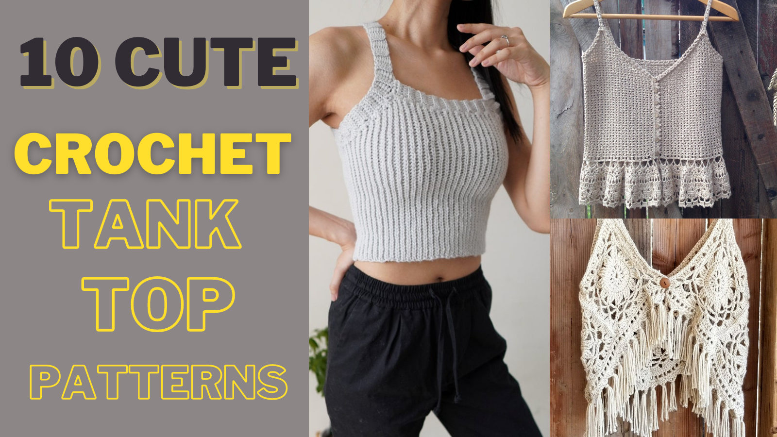Women's Tank Top Crochet Pattern, Eyelet Tank Top, Blushing Eyelet Tank,  Instant Download 
